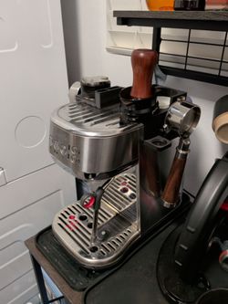 Breville Bambino Plus Espresso Machine w/ Accessories & Organizers