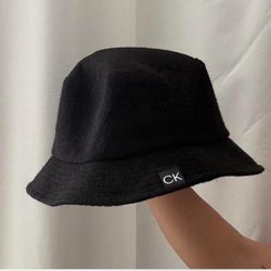 Calvin Klein Women’s Bucket Hat 100% Polyester With CK Logo