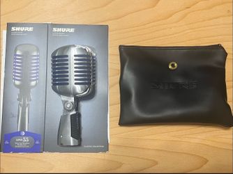 Shure super 55 Deluxe SuperCardioid Dynamic Microphone