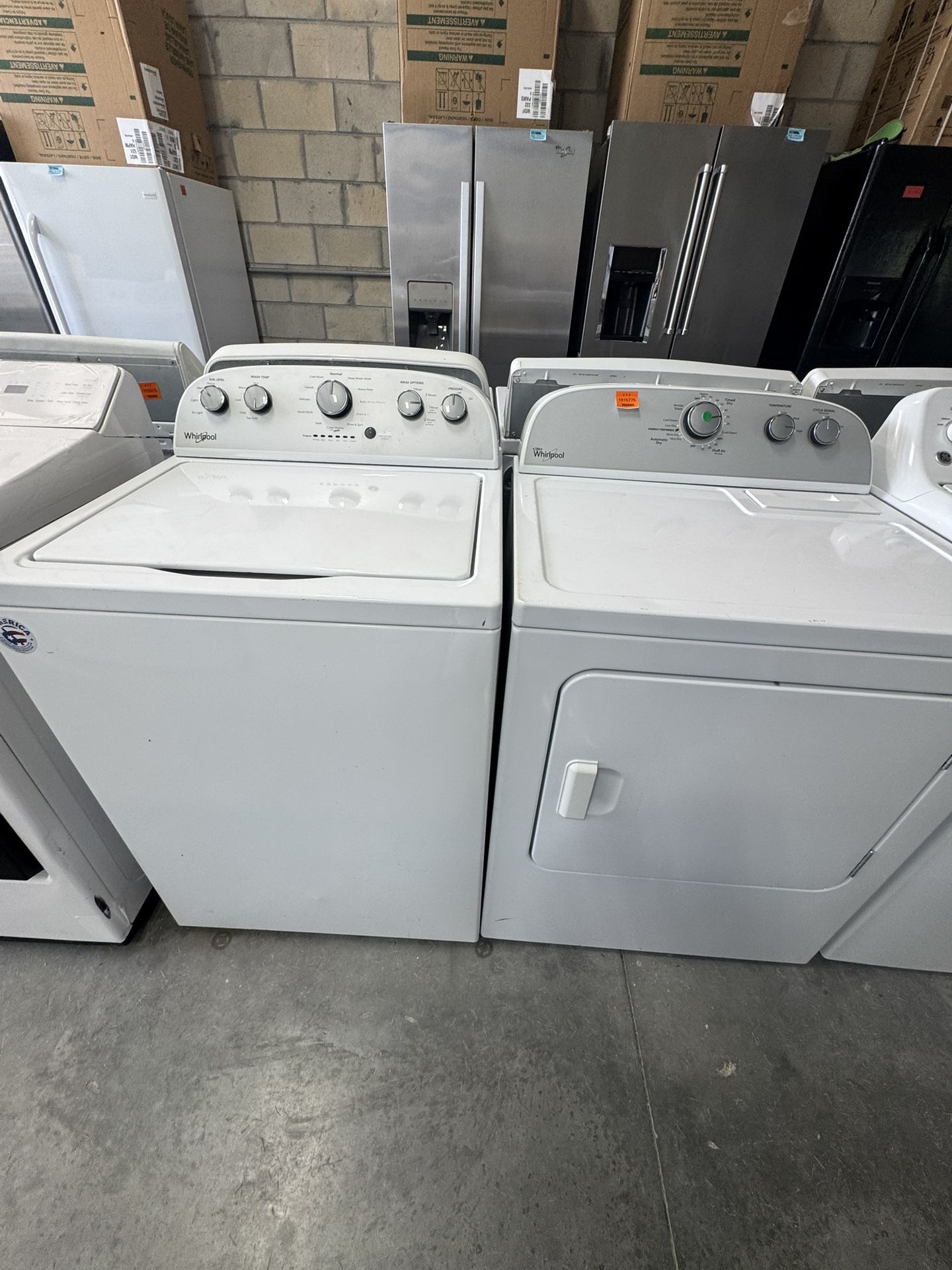 Washer And Dryer