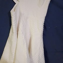 Parker White Dress Small