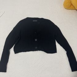 Black Cardigan 