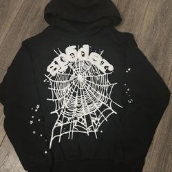 Black Spider Hoodie (Dm For More Pics)