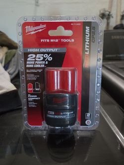 Milwaukee M12 battery  obo
