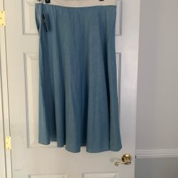 NWT Maxi Denim Skirt Size Large/Xlarge