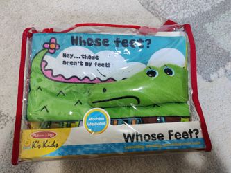 New Melissa &Doug Soft Activity Baby Book - Cash Only