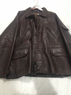 LUGZ authentic leather jacket . Size :M large fit.