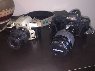 Nikon N60 and Canon T70