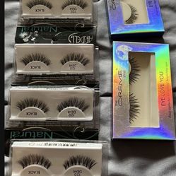 There Brand New Eye Lashes Never Been Open There Is Seven All Them For $30Total 