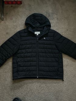 Black Calvin Klein puffer size Xl