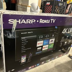 58” Smart 4k UHD ROKU Tv