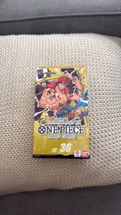 One Piece Kid Yellow starter deck