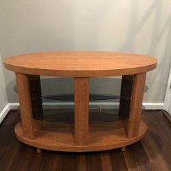 Tv Stand - Real Wood Very Good Condition 