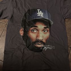 Kobe Bryant Dodgers Hat Shirt