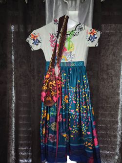 Mirabel Encanto girls costume