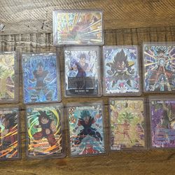 11 Dragon Ball Trading Cards