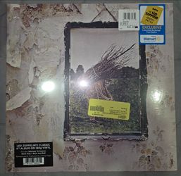 Led Zeppelin - IV - LP Walmart Exclusive Vinyl w/ Backstage Pass Replica Sealed