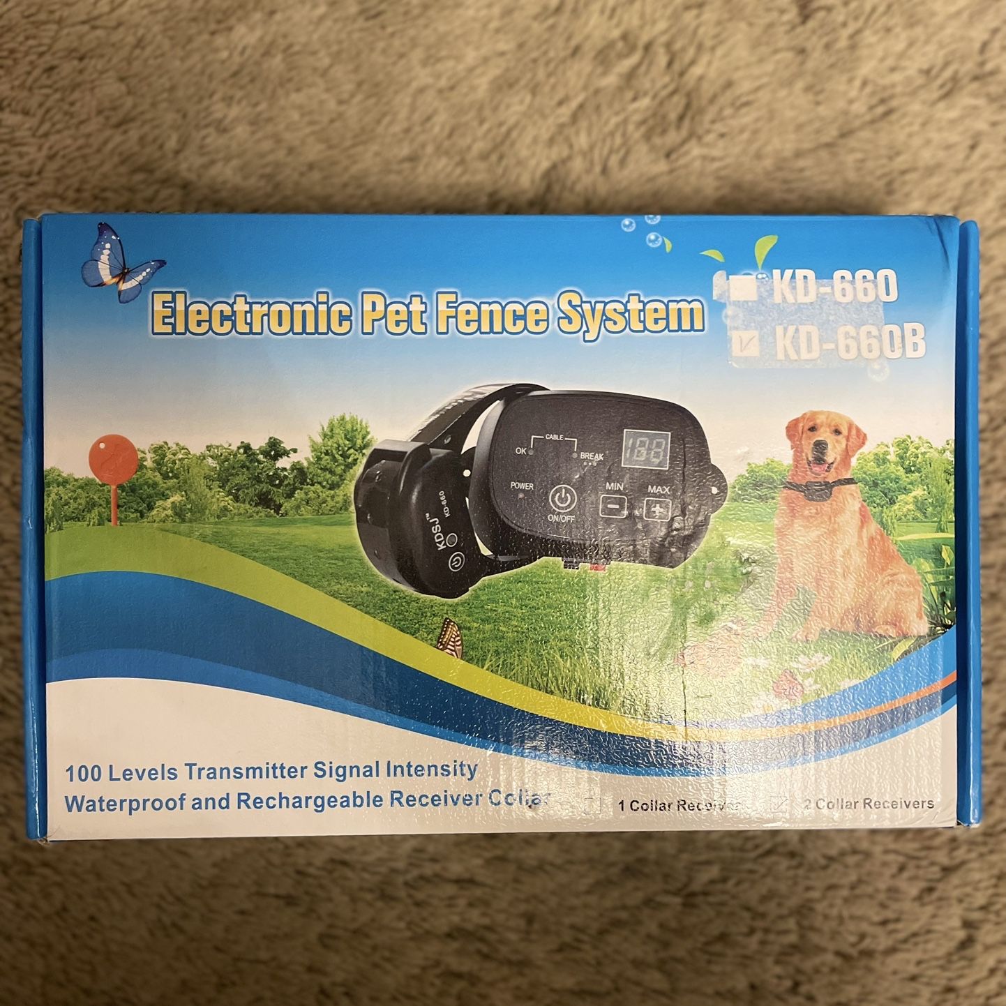 Electronic pet fence system kd 660 outlet
