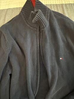 Tommy Hilfiger Zip Up Sweater 
