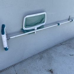 Pool Brush & Skimmer Net