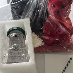 Starbucks Bear, And Purse For $100