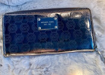 Michael Kors Metallic Wallet 