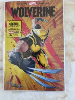 New SDCC 2026 Exclusive Promo PS5 Marvel Wolverine Prequel Comic Book