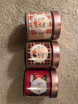 Set Of 3 large 15oz candles