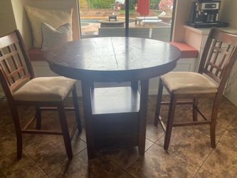 Pottery Barn Kit Set with Leaf to enlarge & 4 chairs
