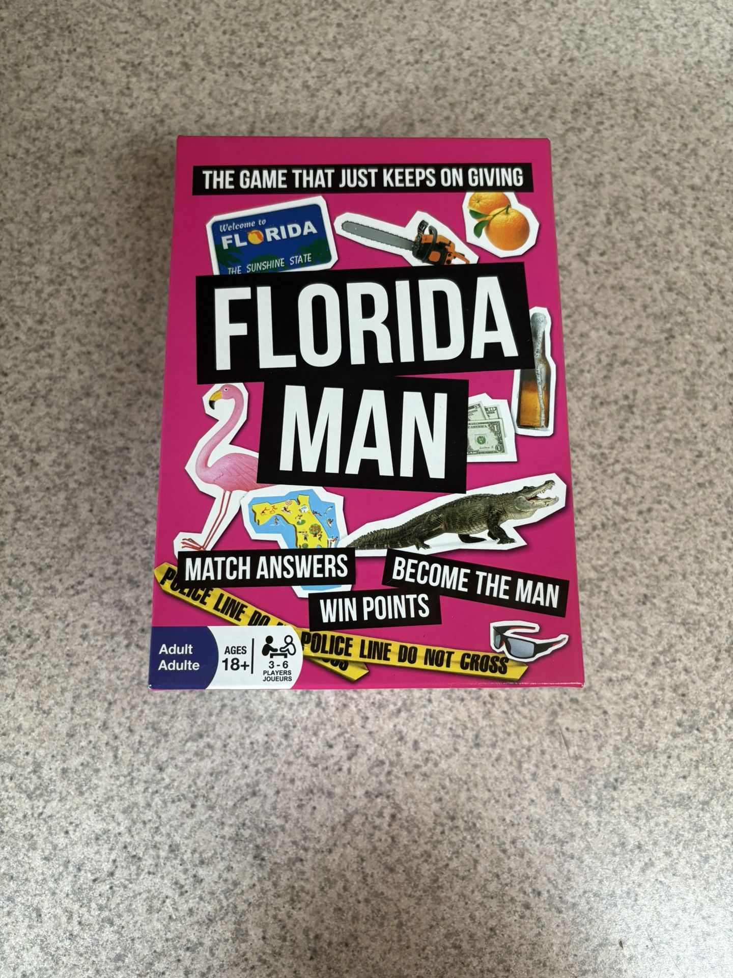 Florida Man Party Game – Hilarious Adult Game