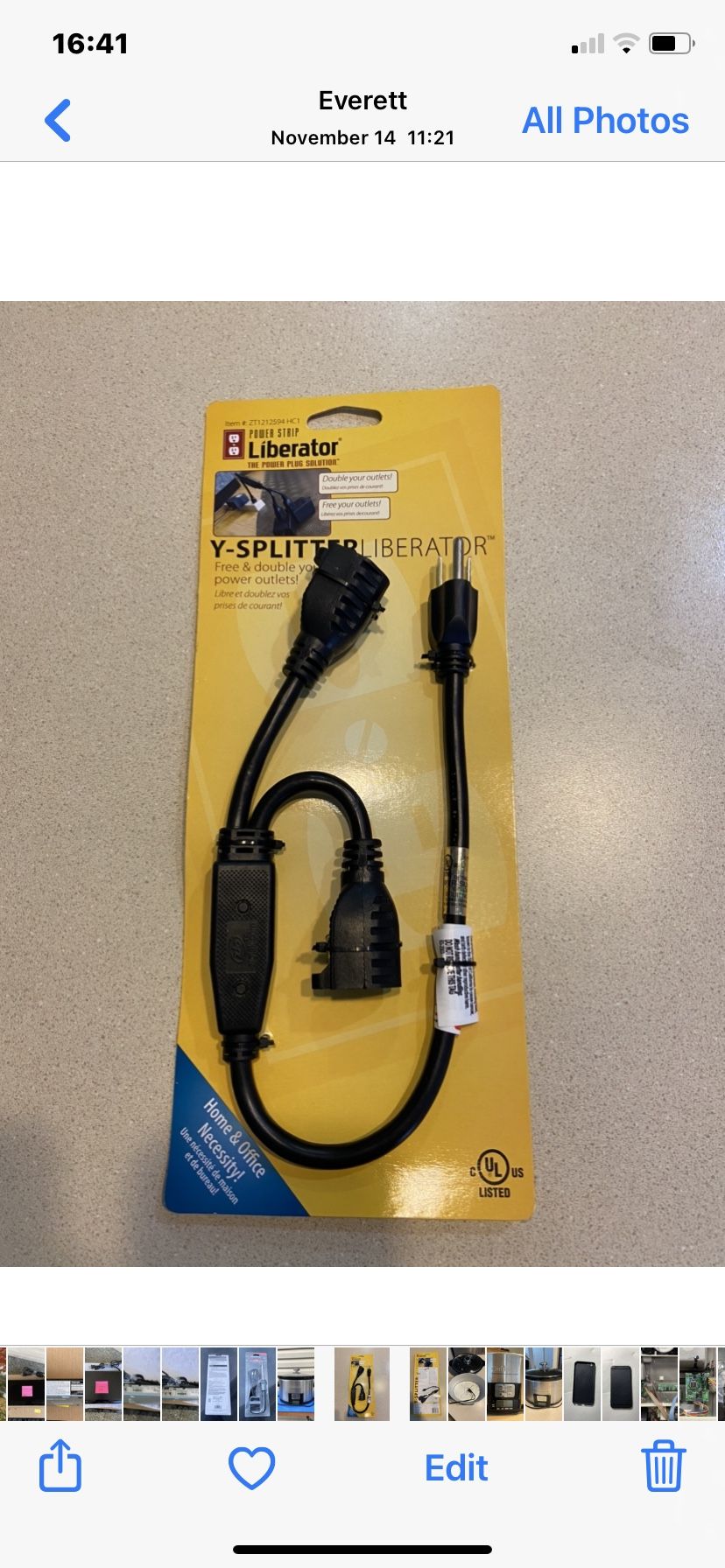 Y-SPLITTER LIBERATOR