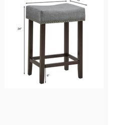 Set Of 2 Stools 