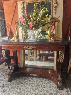 Handsome Antique French Empire Console