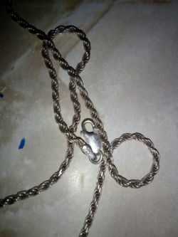 Sterling silver chain