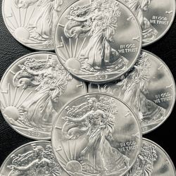 American silver Eagles