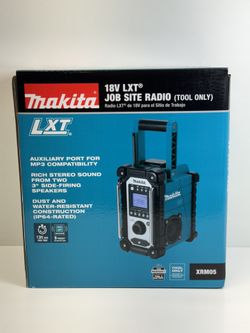 Brand New Makita 18V LXT Lithium-Ion Cordless Job Site Radio (Tool-Only) 