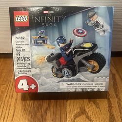 Brand New Lego infinity saga 76189 captain America and hydra Face-off