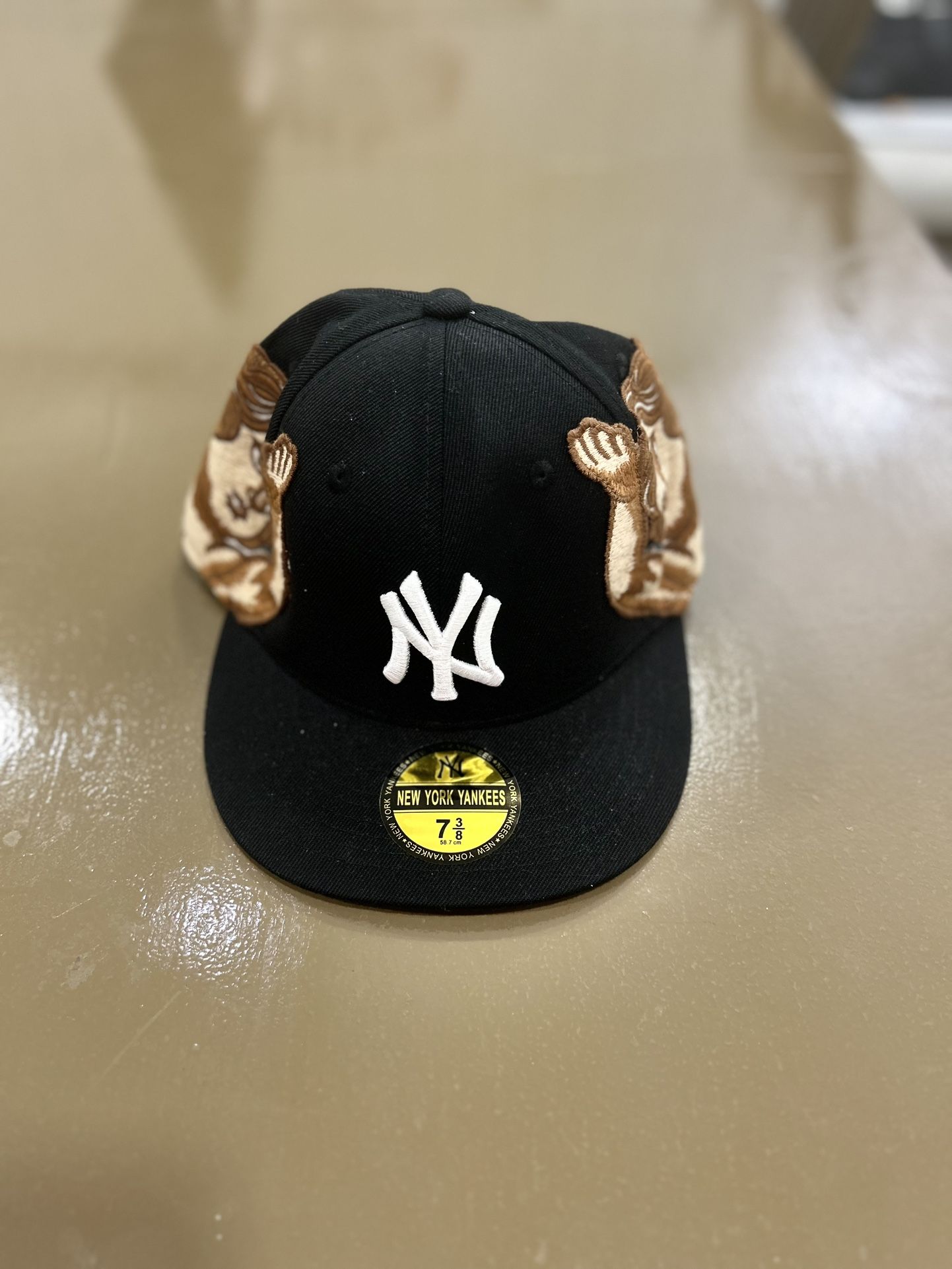 Black Jon Stan NYC NY Yankees Hat