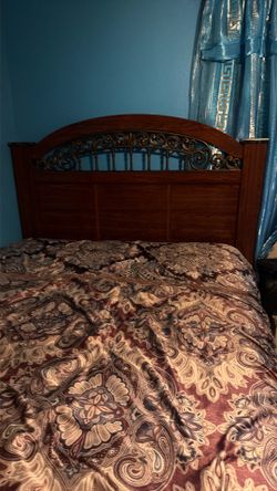 Queen bed frame