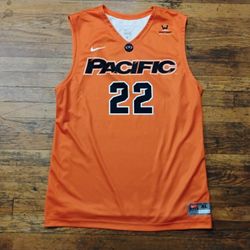 XL UOP Pacific Tigers Basketball Nike Jersey WCC Throwback 