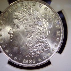 1889 Morgan MS65 – Strong Luster