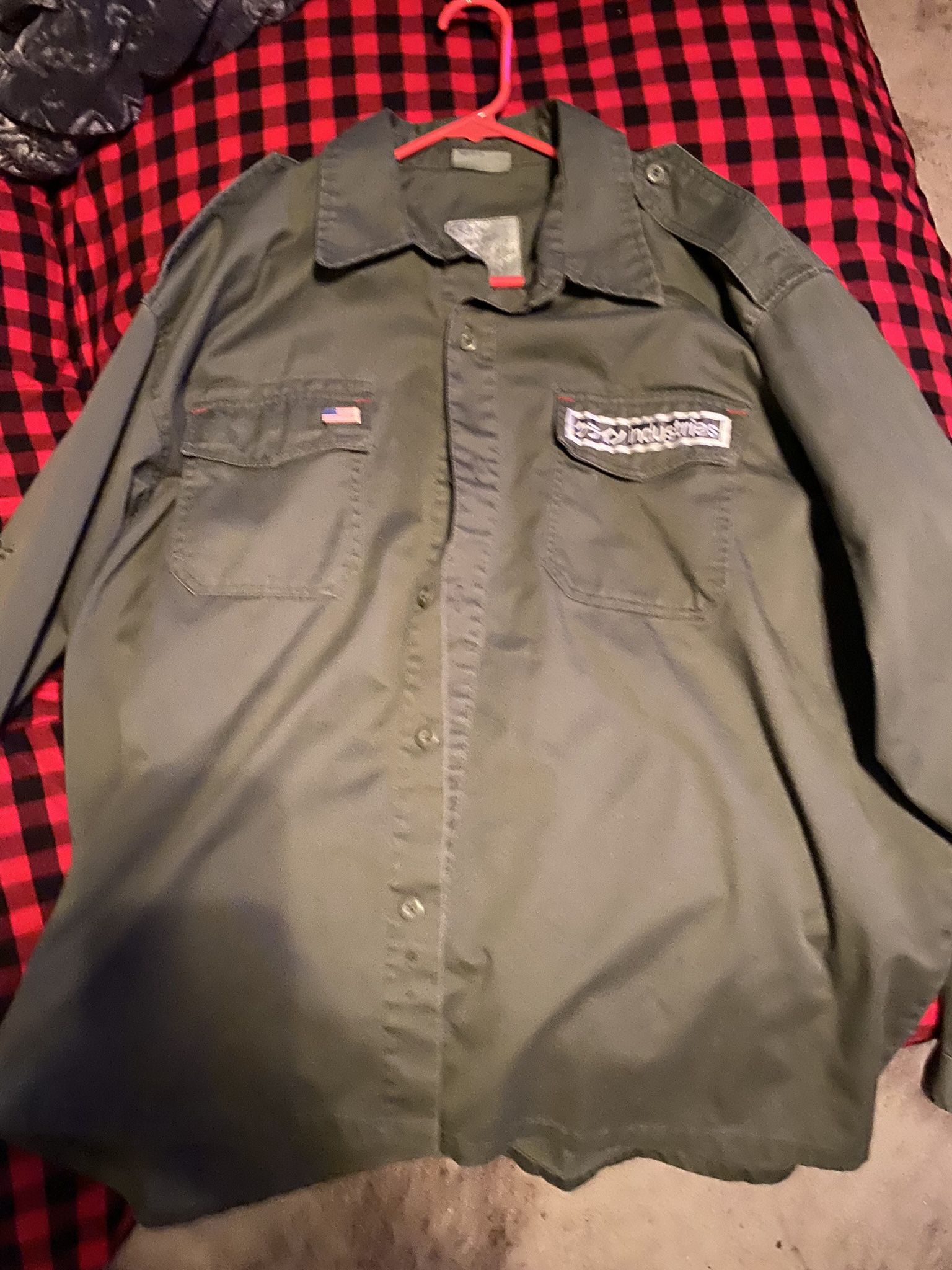 Jk Industries Jeremy Klein military jacket men XL