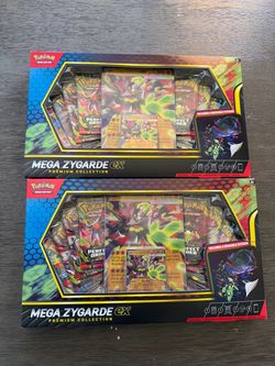 Pokémon TCG Mega Zygarde EX Premium Collection Box Booster Promo English
