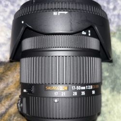 Sigma Dc 17-50 Lens