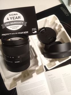 Sigma 18-50mm F2.8 DC DN Contemporary Lens