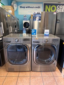 LG Front Load Washer and Dryer Set