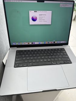 2021 Mac Book Pro 16 GB 1Tb Perfect Condition 6 Month Old