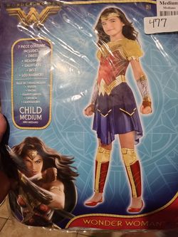 Wonder women costume medium