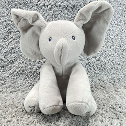 Baby Gund Flappy The Elephant Plush Toy Sings Plays Peek A Boo 12 Inches Toys