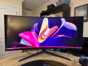 onn 34" Curved Ultrawide Monitor – 3440x1440, 100Hz